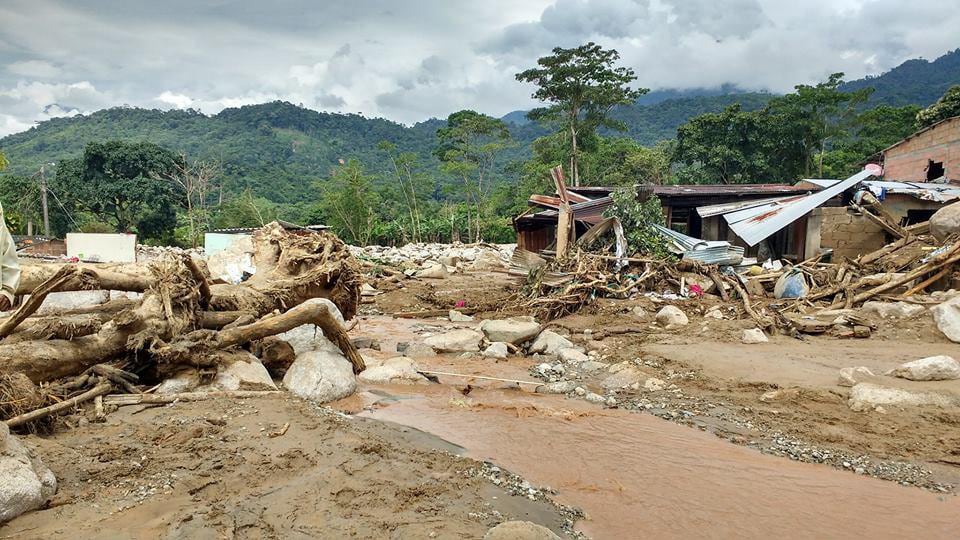 MOCOA. 2 de abril de 2017. Segundo día de la tragedia que deja hasta el momento más de 250 víctimas mortales, tras la avalancha en Mocoa. (Colprensa-Leonardo Castro) 
