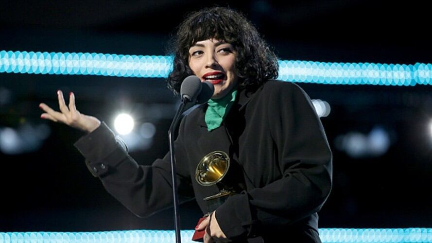 Mon Laferte ganó el Latin Grammy a Mejor álbum de música alternativa por "Norma". Foto: Getty Images