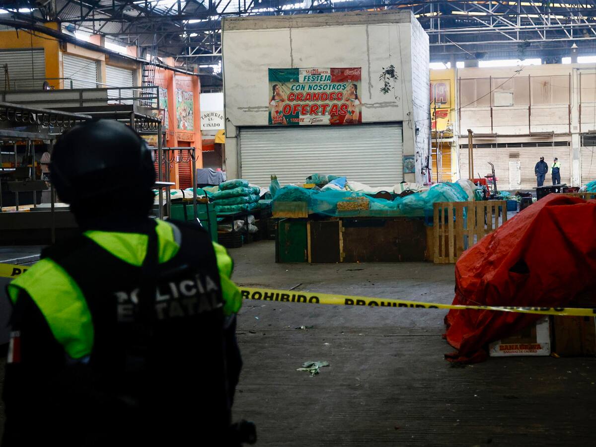 Nueve muertos por riña entre comerciantes en mercado de México