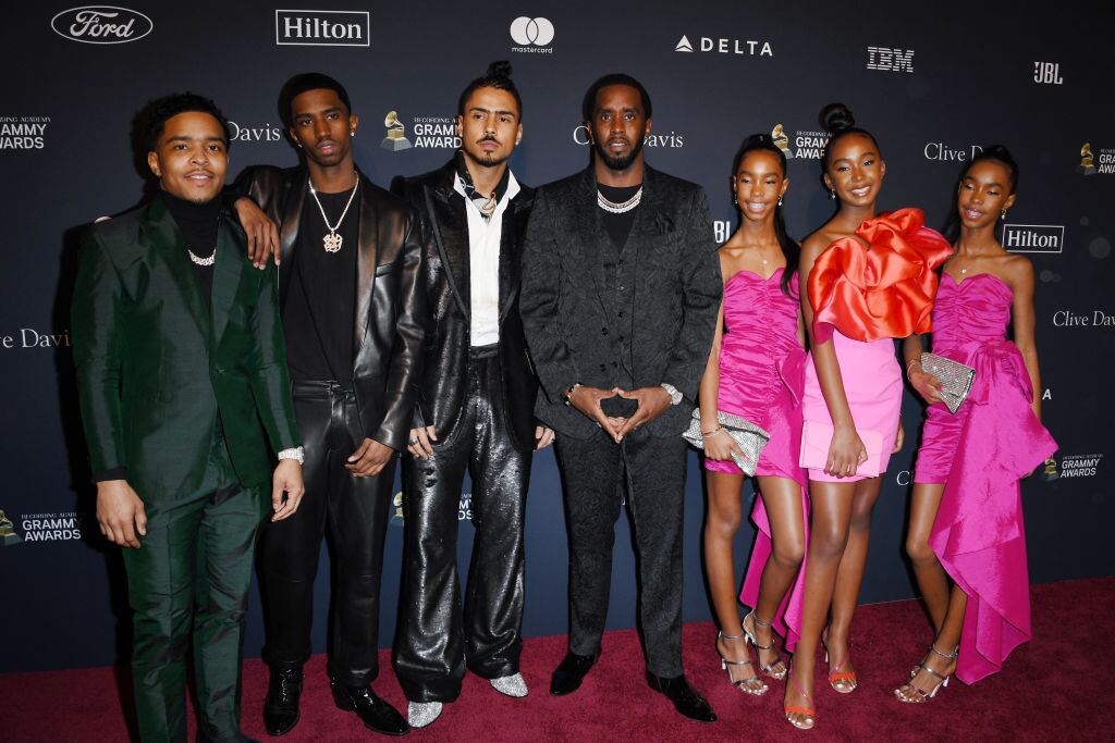 Hijos de Sean 'Diddy' Combs. I Foto: Jon Kopaloff/Getty Images.