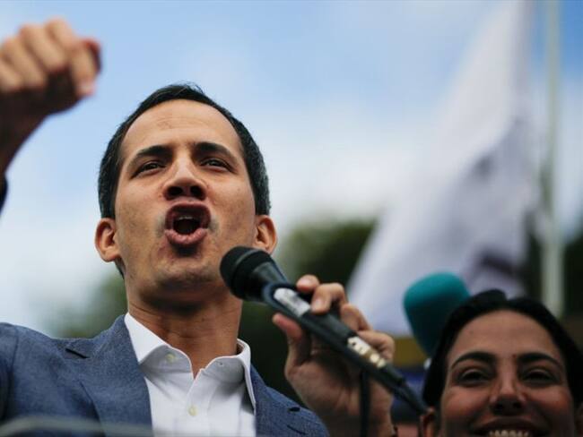 El presidente interino Juan Guiadó . Foto: Getty Images