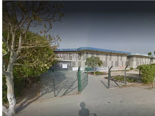 El colegio quedó sin cableado eléctrico. Foto: Tomada de Google Maps