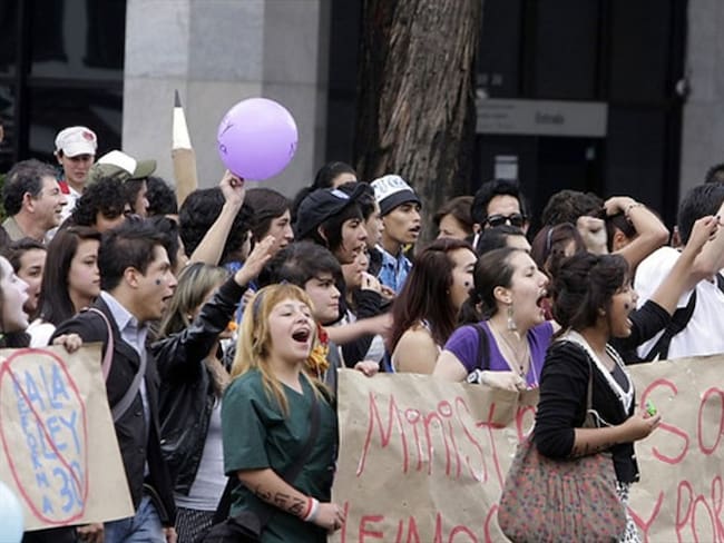 ¿Cuáles serán las rutas de las movilizaciones de mañana en Bogotá?. Foto: Colprensa