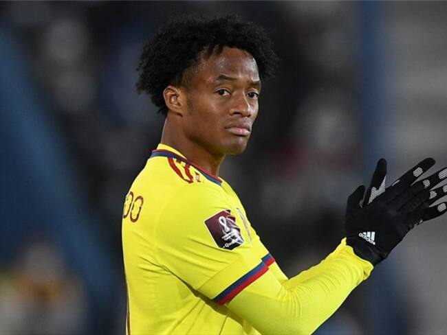 Atacante de la Selección Colombia Juan Guillermo Cuadrado . Foto: PABLO PORCIUNCULA/POOL/AFP via Getty Images