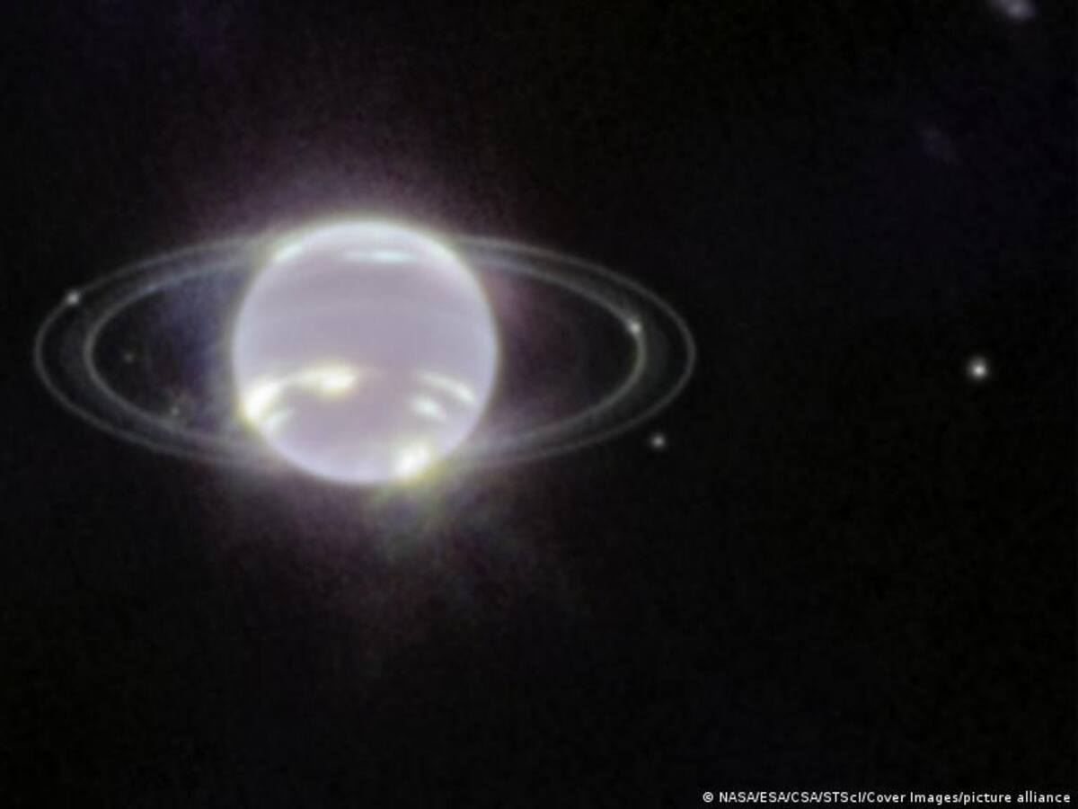 Telescopio James Webb captó la vista más clara de los anillos de Neptuno en décadas