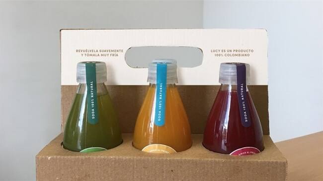 Sodas Lucy, hace gaseosas naturales con mezclas de frutas y aromáticas colombianas.. Foto: Cortesía