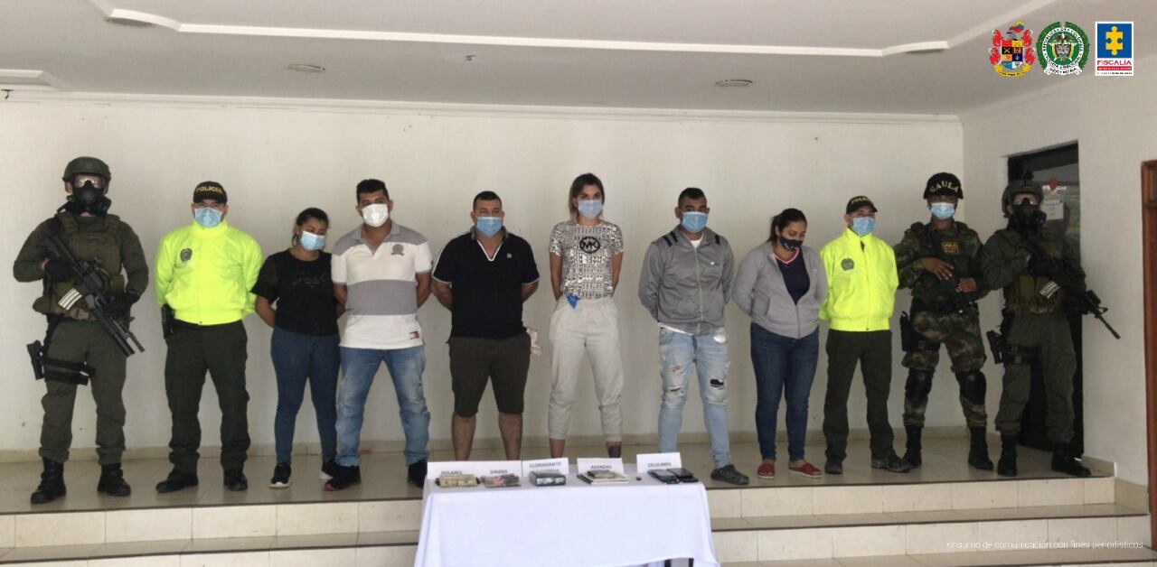 En ocho días de acciones operativas y judiciales sostenidas fueron capturados 90 presuntos integrantes de esta estructura de crimen organizado.