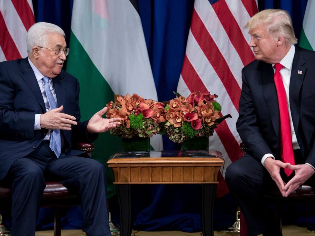 Trump reveló una carta que le envió Abbas para condenar su intento de asesinato