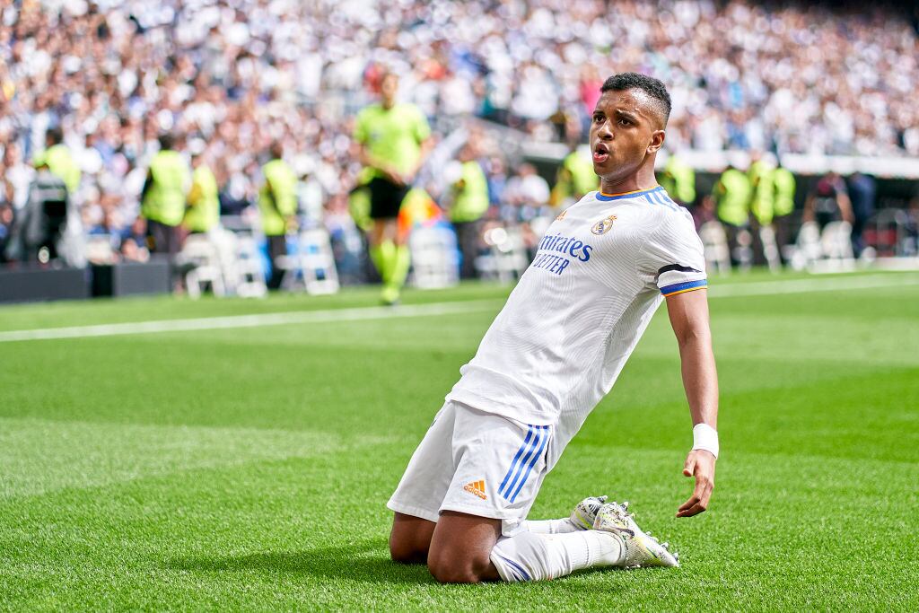 Rodrygo Silva del Real Madrid CF  (Photo by Jose Manuel Alvarez/Quality Sport Images/Getty Images)