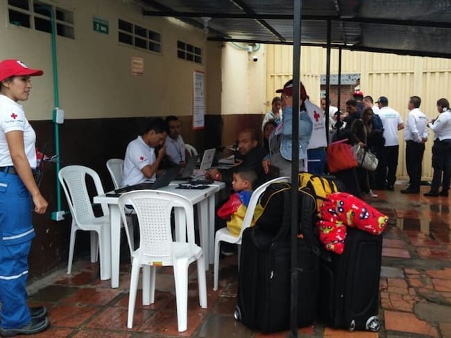 Aumentó atención a migrantes en la frontera colombo-venezolana. Foto: Cruz Roja Colombiana