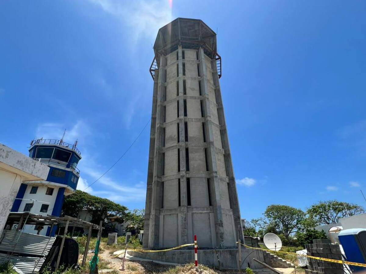Hallan irregularidades en construcción de torre de control en el aeropuerto de San Andrés