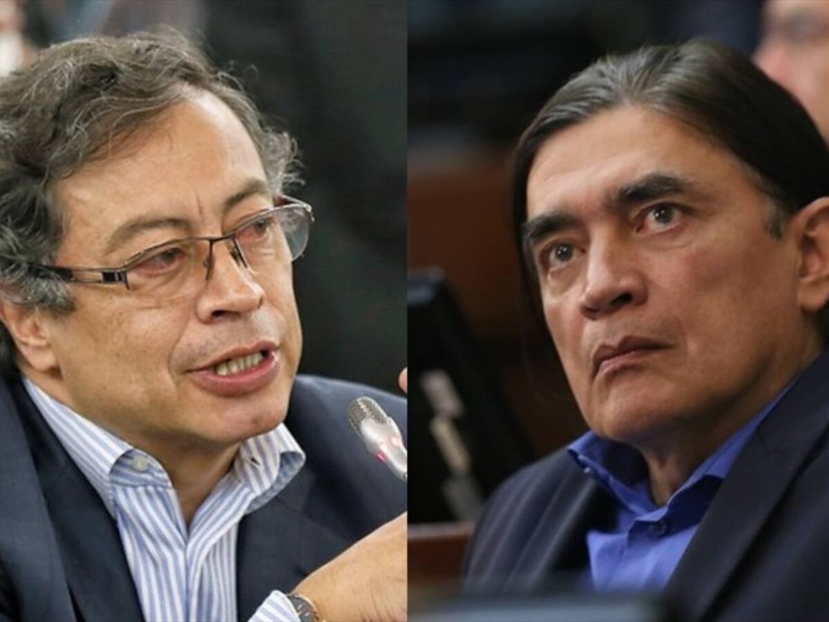 Petro sale en defensa de Gustavo Bolívar tras denuncias de Bruno Díaz