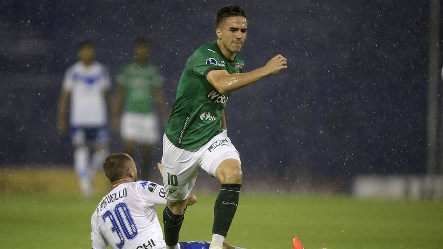 Agustín Palavecino fue vendido a River Plate . Foto: Juan Mabromata - Pool/Getty Images