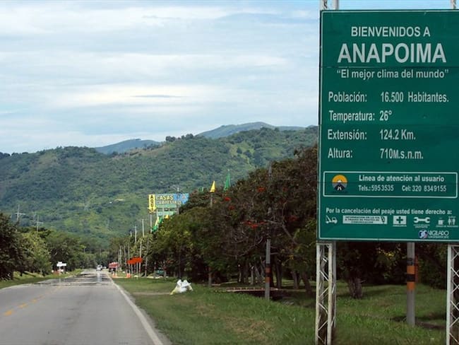 Municipio de Anapoima. Foto: Colprensa