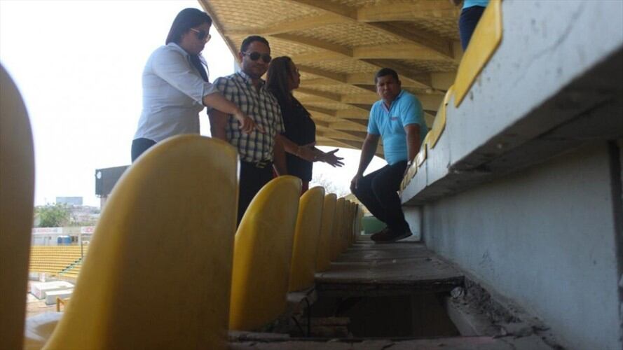 Estadio Jaime Morón. Foto: Prensa Alcaldía de Cartagena.