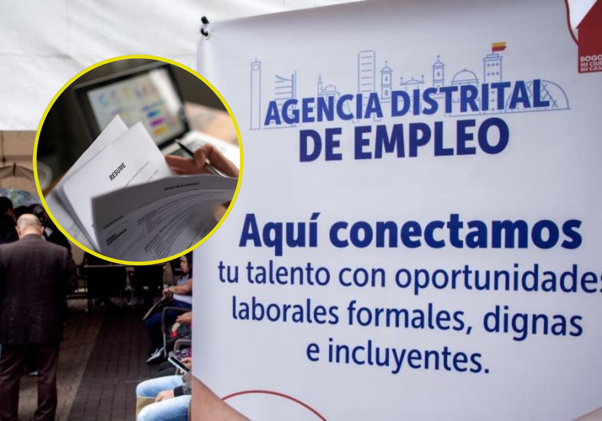 Agencia de Empleo de Bogotá. Foto: Getty Images.