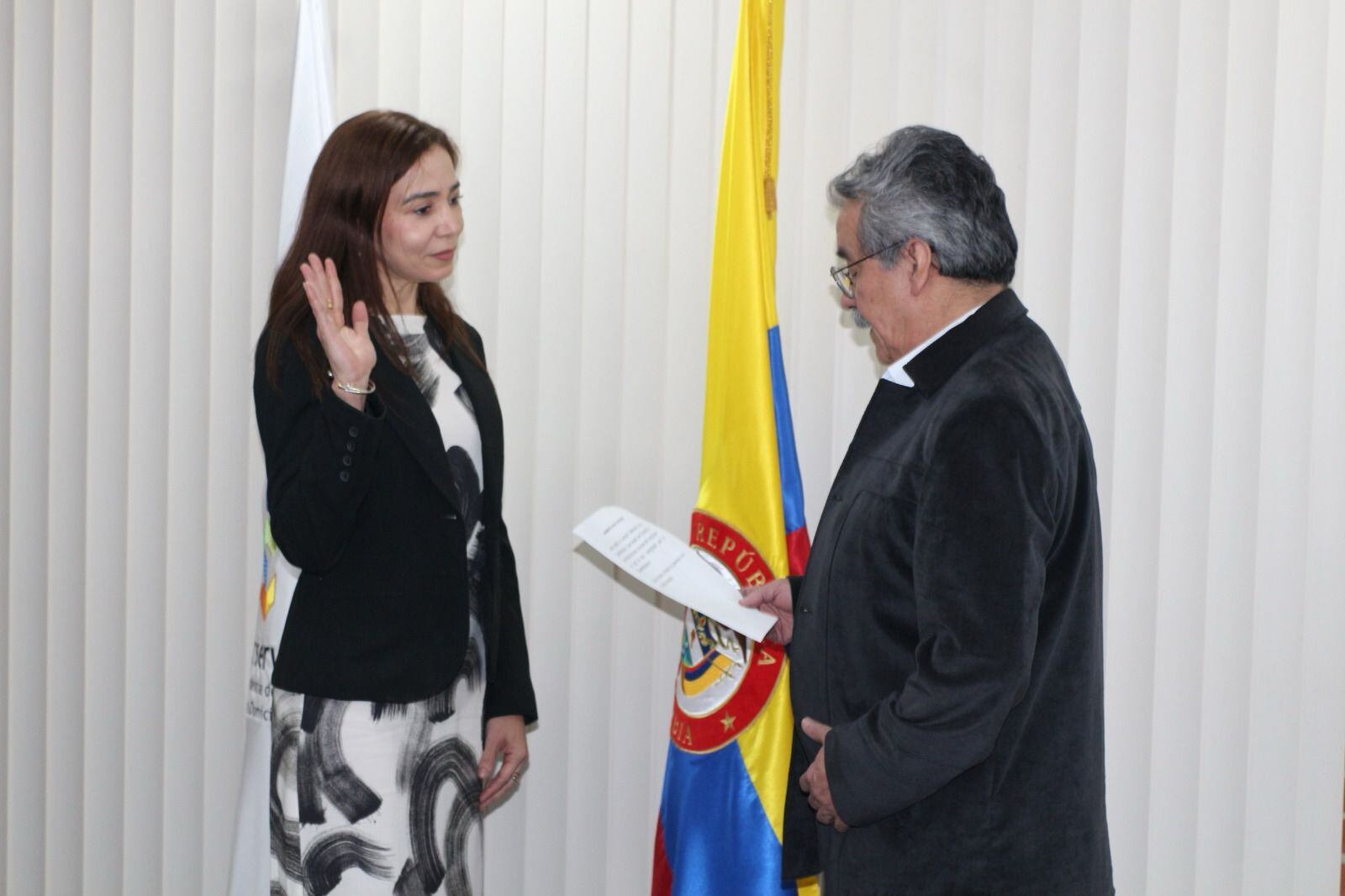 SuperServicios oficializó nombramiento de Diana Bustamante como agente interventora de Air-e. Foto: suministrada.