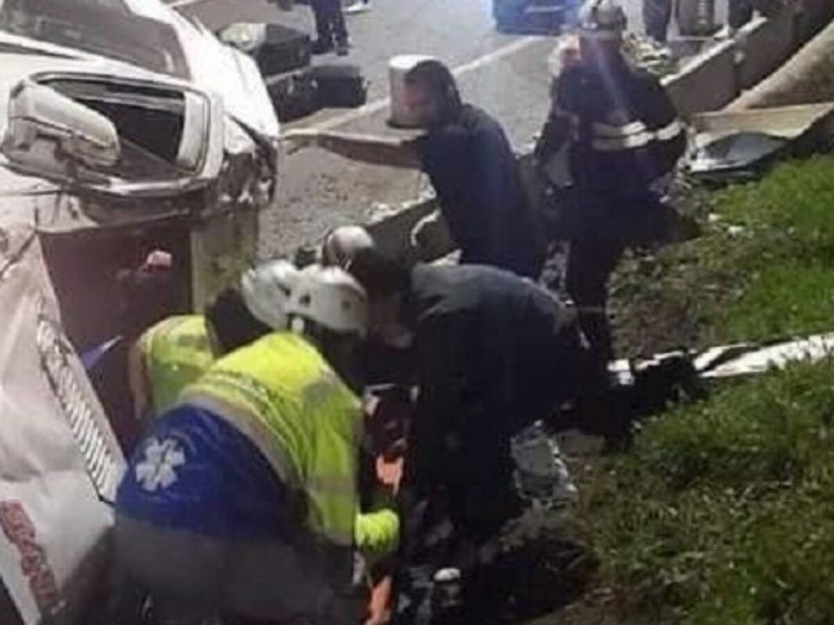 Accidente de tránsito deja 20 heridos en la vía Pamplona – Bucaramanga