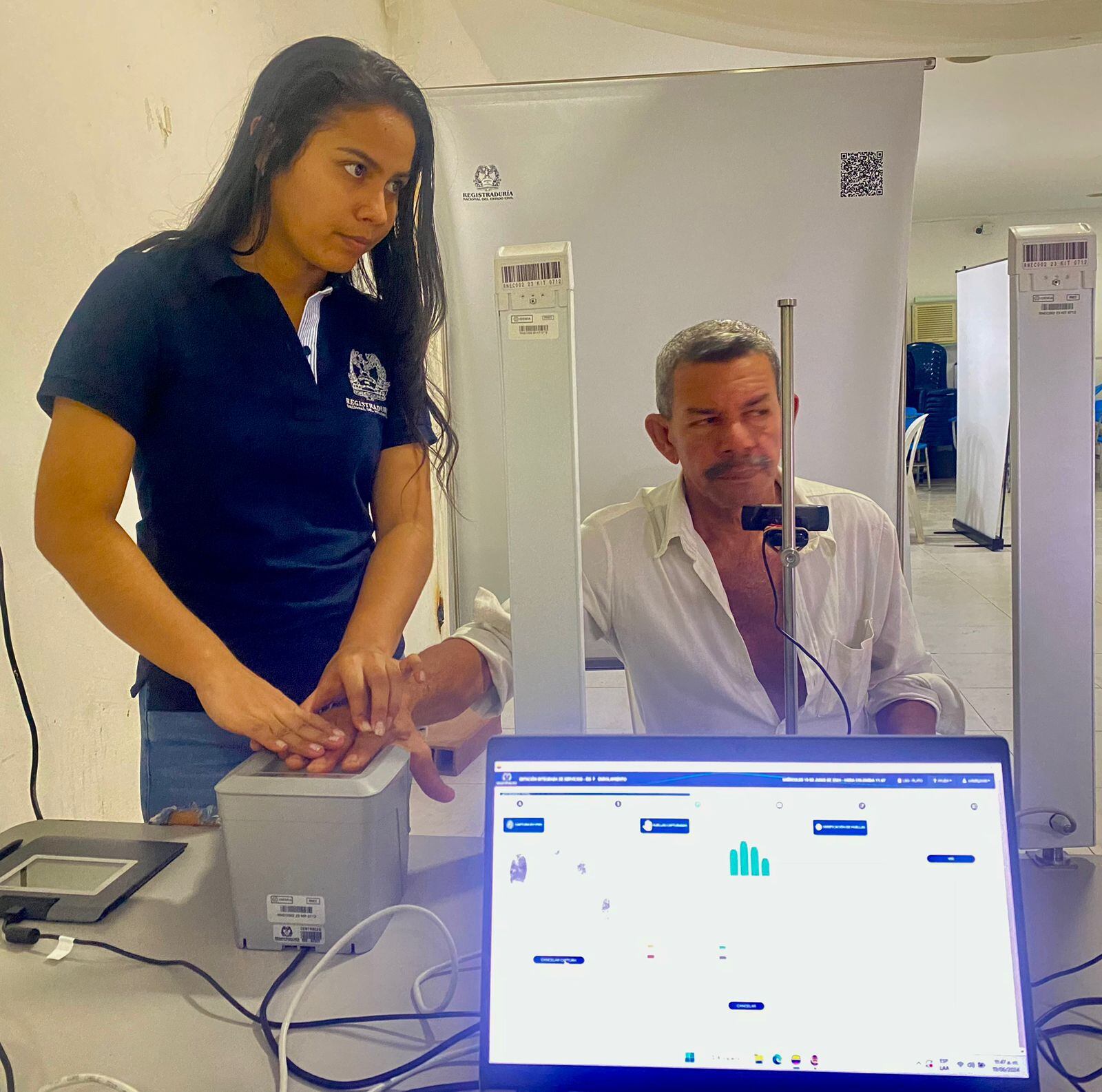 Jornada de identificación/ Registraduría