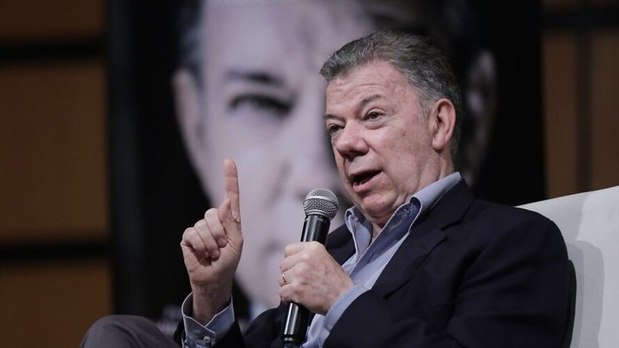 Juan Manuel Santos. Foto: Colprensa - Sergio Acero