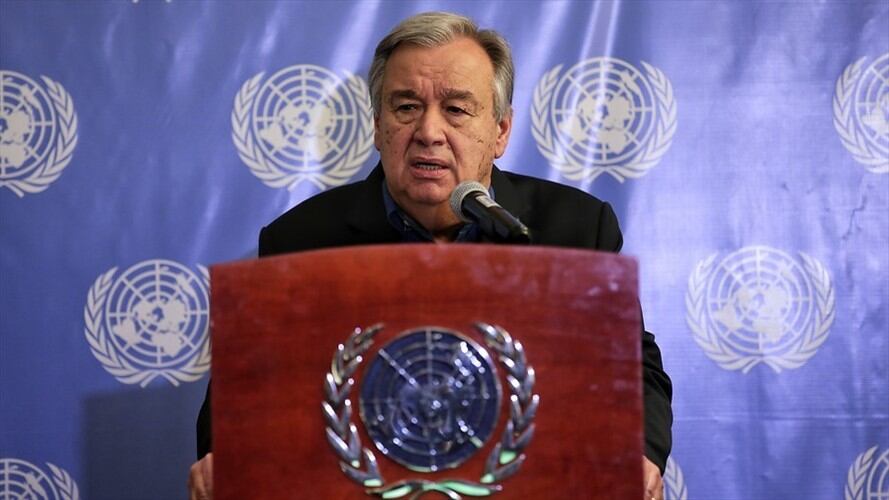 Secretario general de la ONU, Antonio Guterres. Foto: Colprensa
