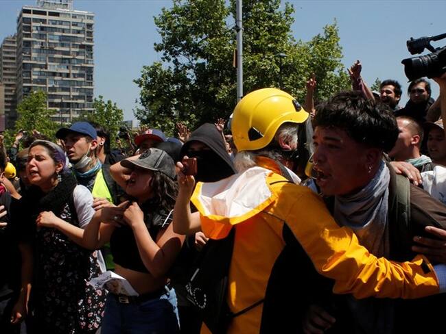 Protestas en Chile. Foto: Getty Images