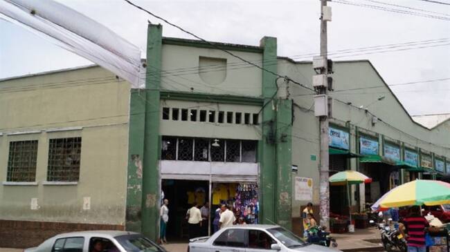 Plaza de mercado. Foto:SUMINISTRADA
