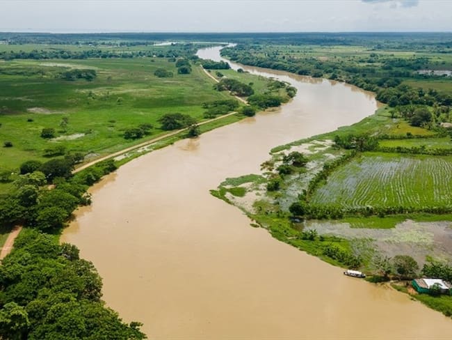Siete municipios de Córdoba en alerta roja por posibles desbordamientos de ríos. Foto: cortesía.