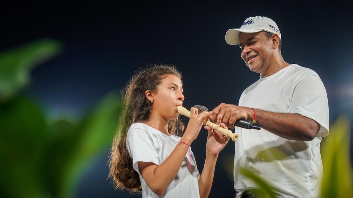 Más de 12 mil personas asistieron al concierto de flauta dulce en Sincelejo para recibir la Navidad