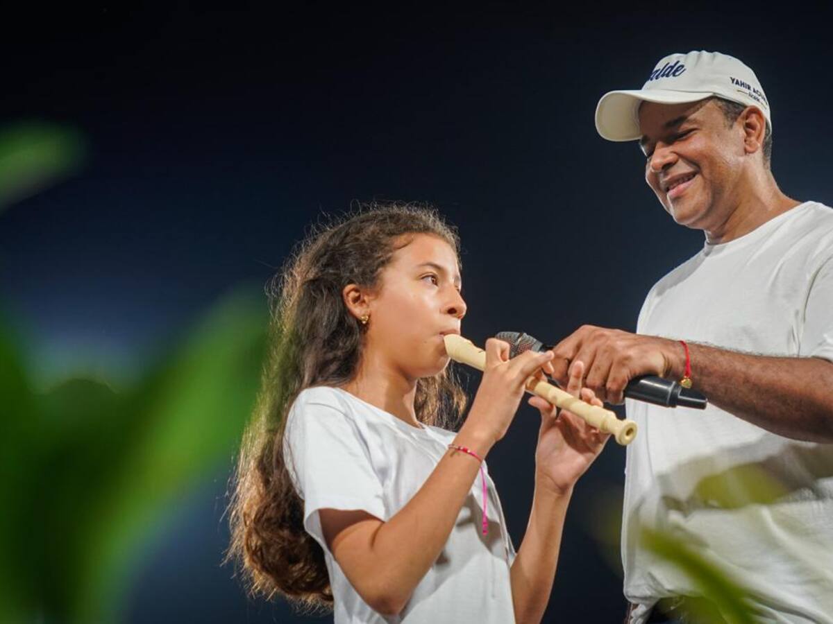 Más de 12 mil personas asistieron al concierto de flauta dulce en Sincelejo para recibir la Navidad