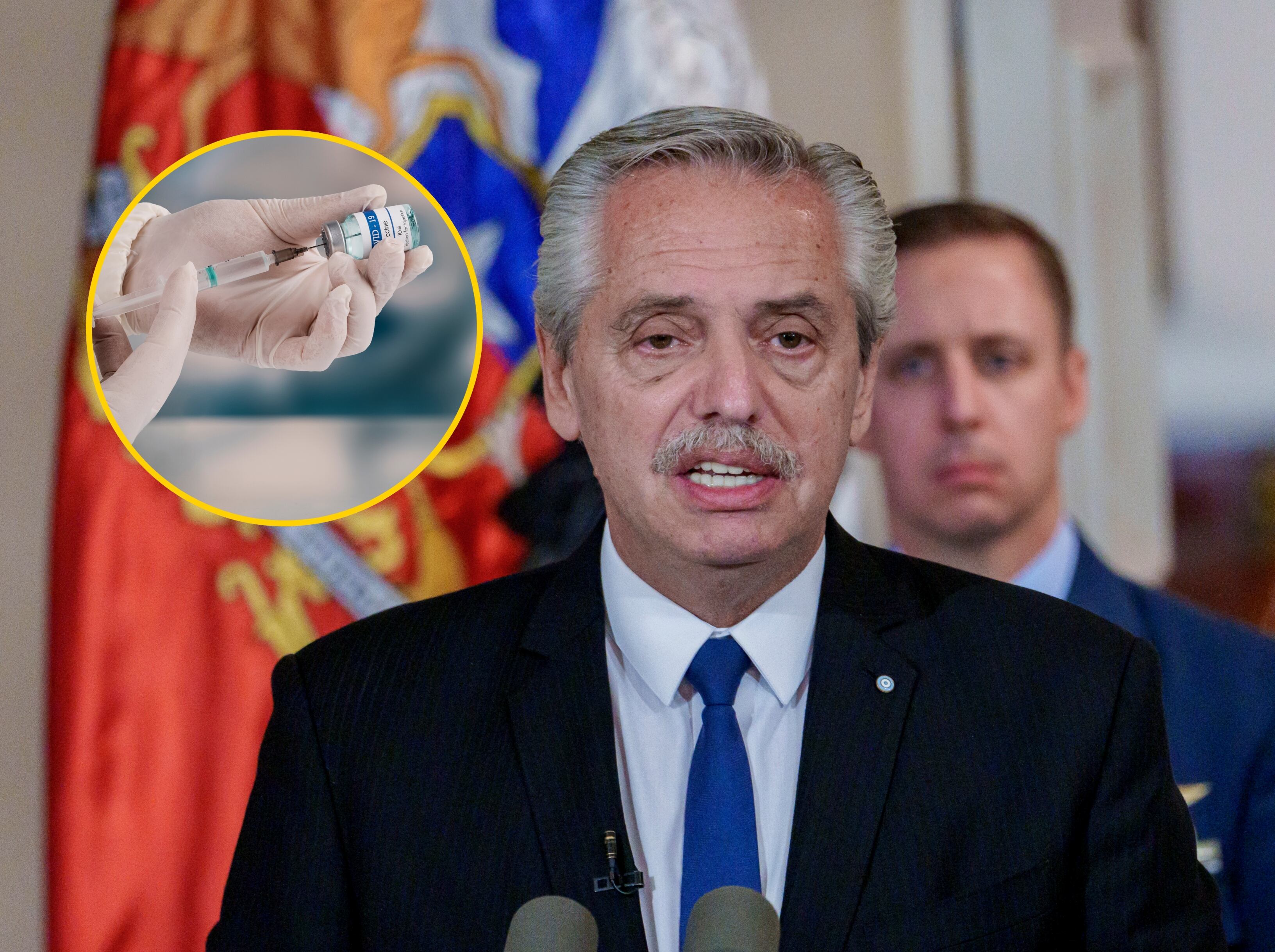 Expresidente de Argentina, Alberto Fernández. FOTO: Sebastián Vivallo Oñate/Agencia Makro/Getty Images