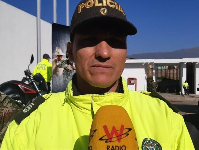El coronel Germán Jaramillo entregó todos los detalles de los operativos. . Foto: W Radio