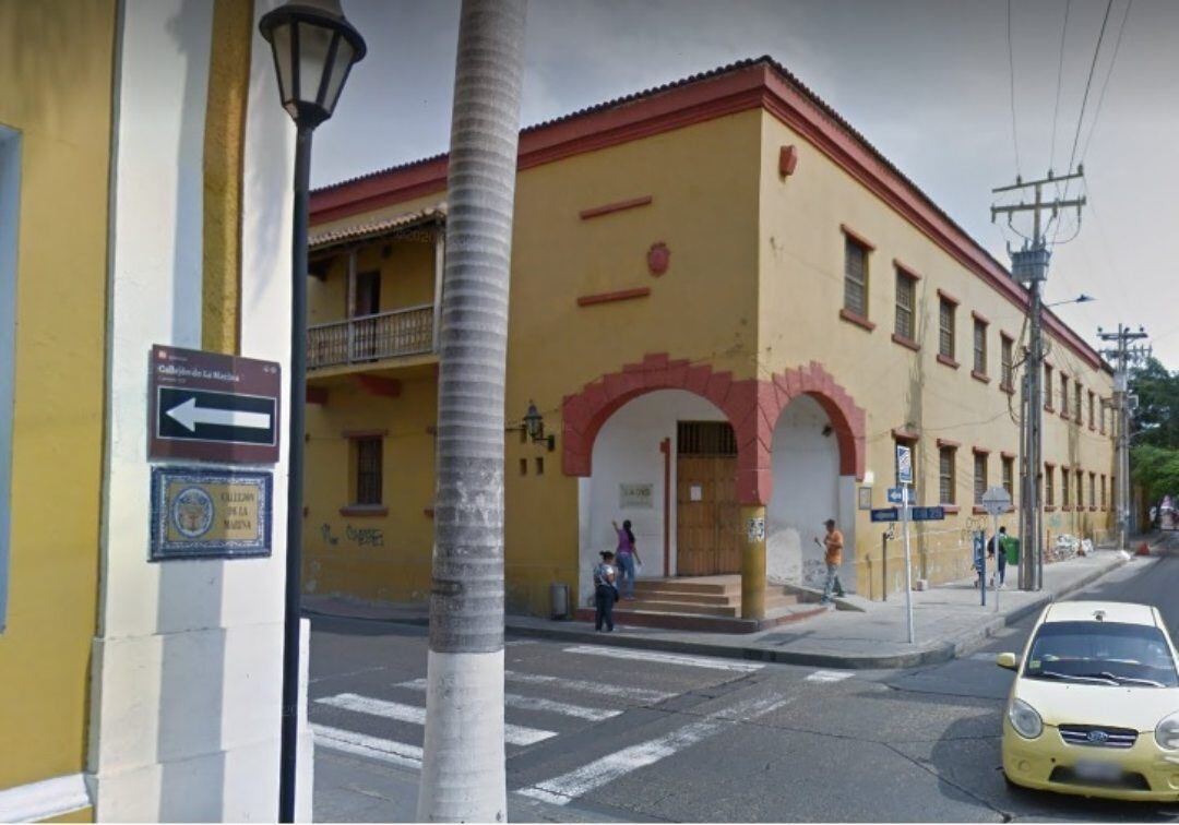 Departamento Administrativo Distrital de Salud de Cartagena, sede Fátima, en el barrio Getsemaní. Crédito: Archivo.