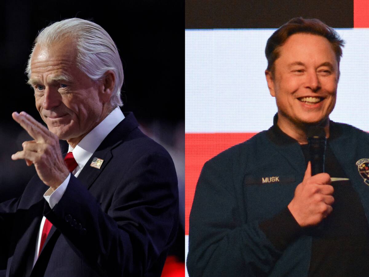 Elon Musk tachó públicamente de “imbécil” al principal asesor comercial de Trump