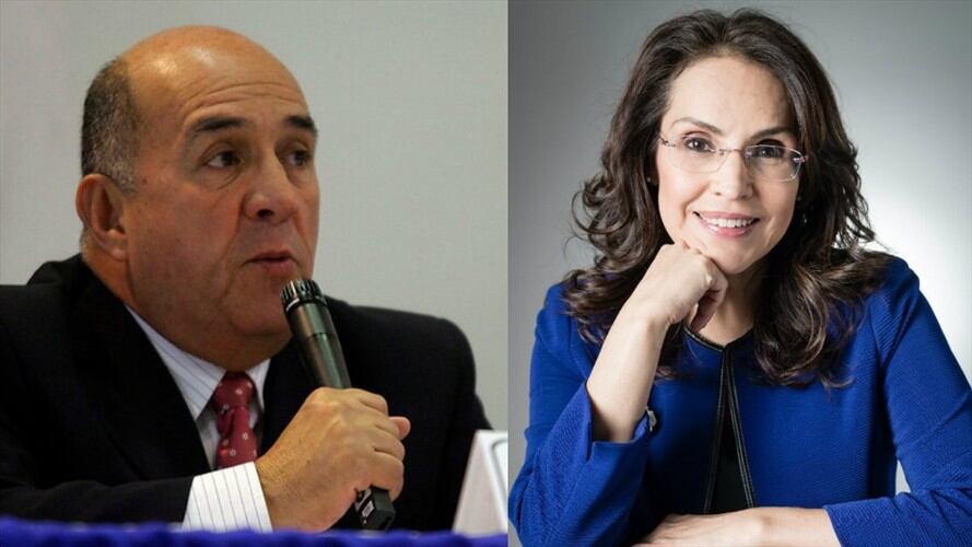 Ubeimar Delgado y Viviane Morales . Foto: Colprensa