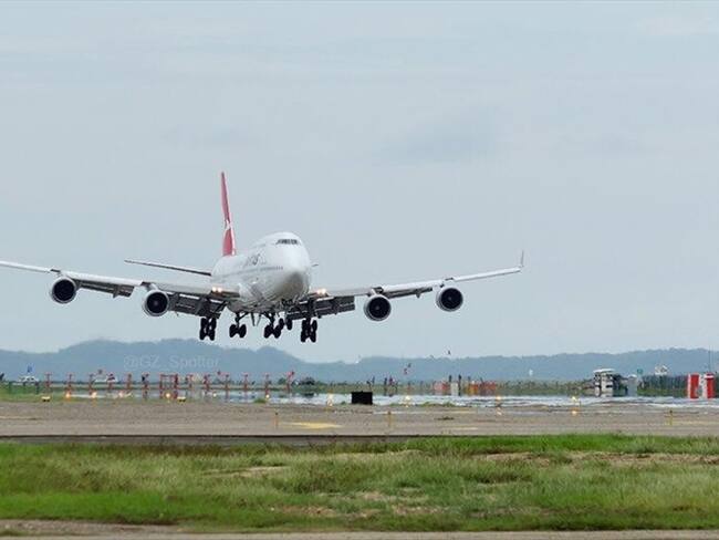 El primer vuelo comercial Cartagena - Bogotá, en medio de la pandemia, sería el 1 de septiembre. Foto: Cortesía