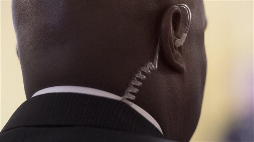 Seguridad de los escoltas. Foto: Getty Images