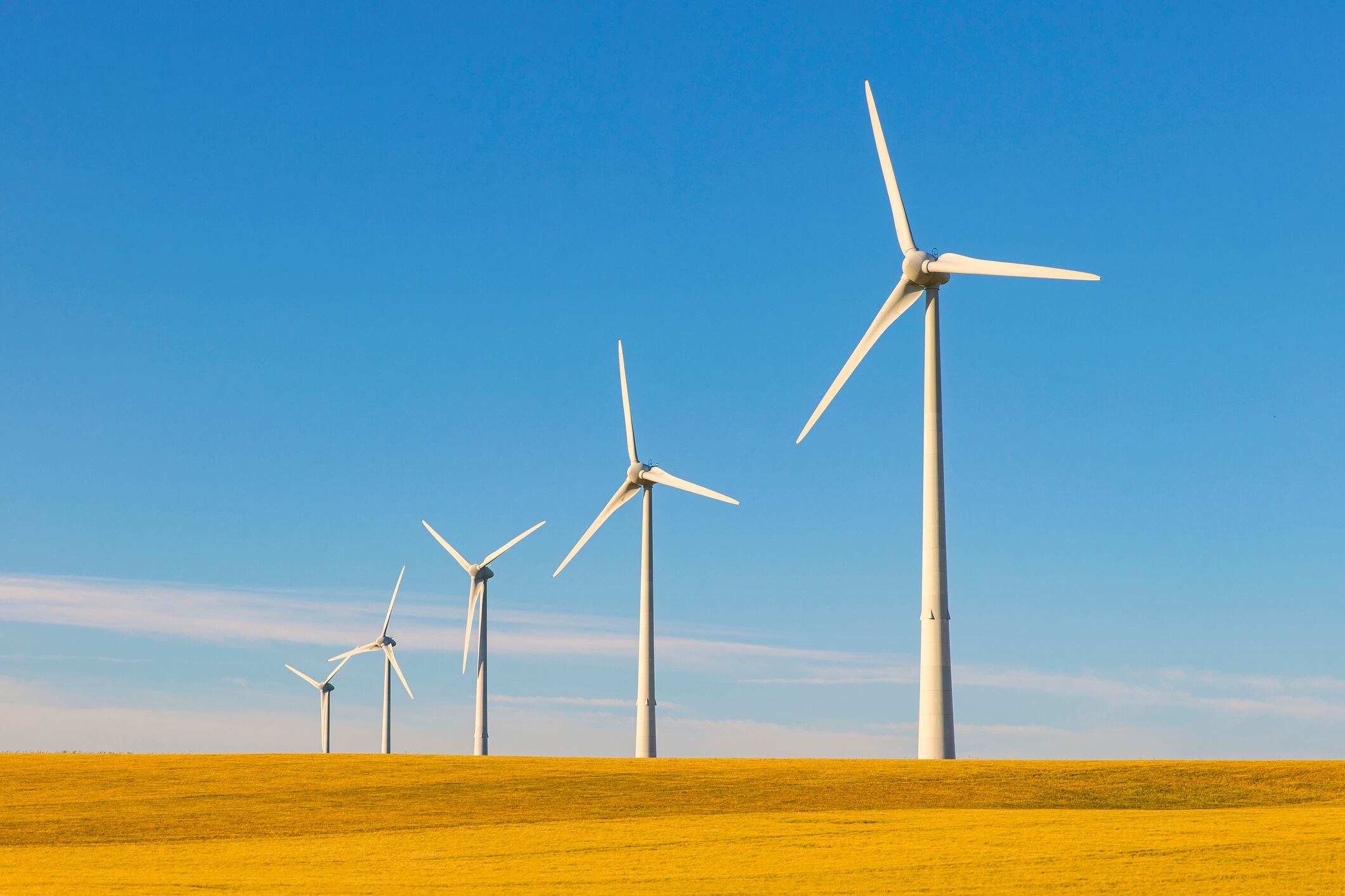 Energía eólica imagen de referencia. Foto: Getty Images.