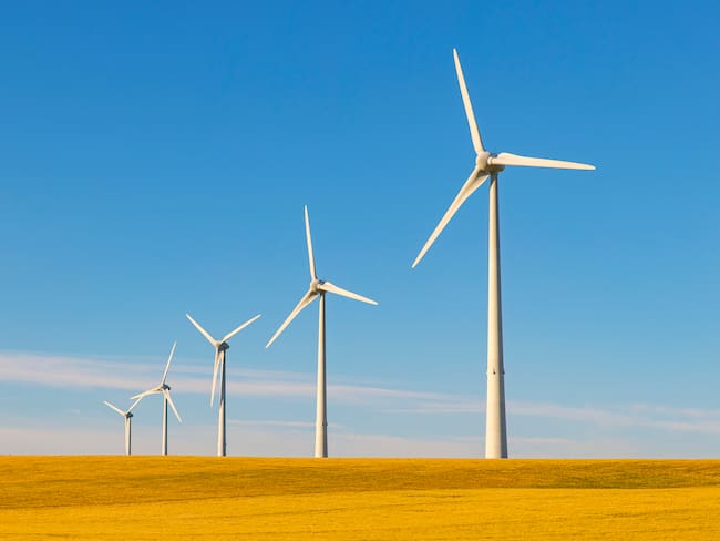 Energía eólica imagen de referencia. Foto: Getty Images.