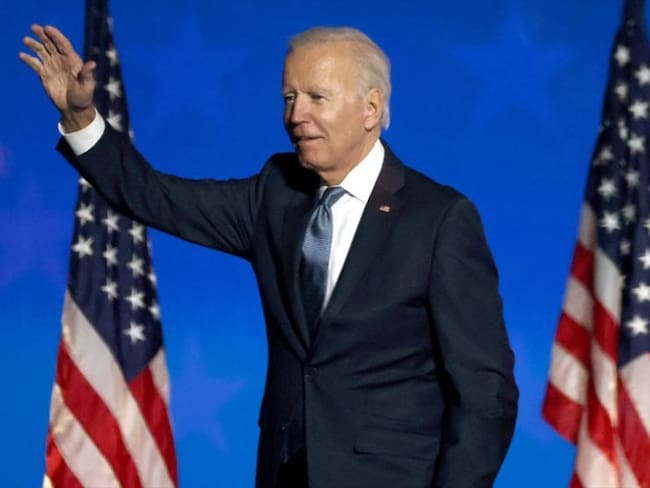 Conforme han avanzado los conteos la balanza se ha inclinado hacia el lado de Joe Biden.. Foto: Getty Images