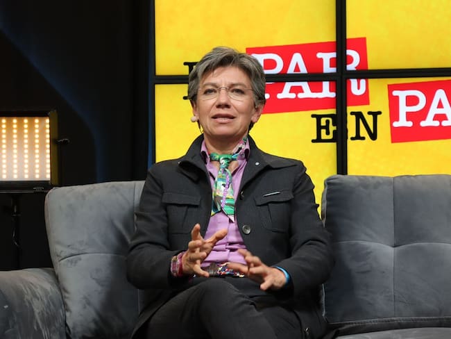Claudia López, alcaldesa de Bogotá. Foto: W Radio.
