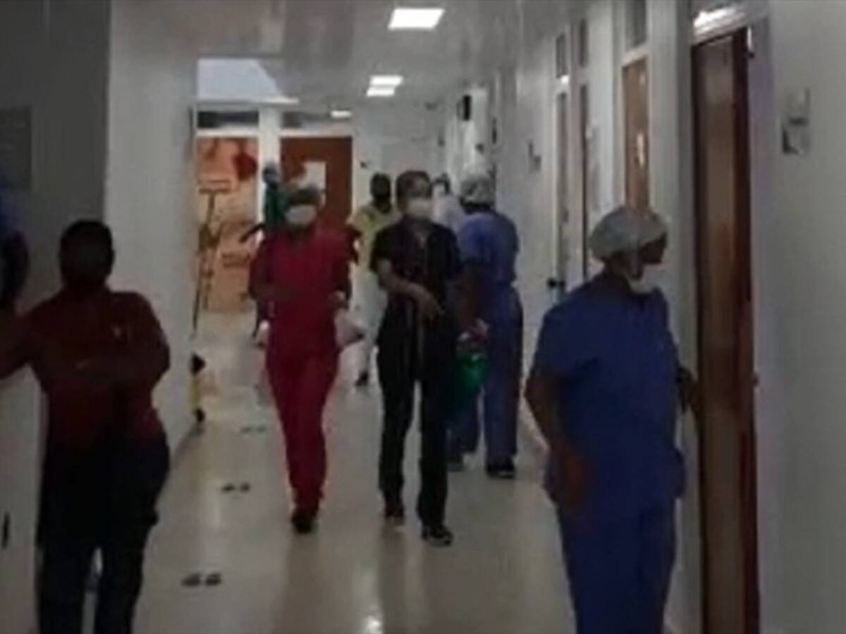 San Andrés en crisis sanitaria y se inunda el hospital departamental