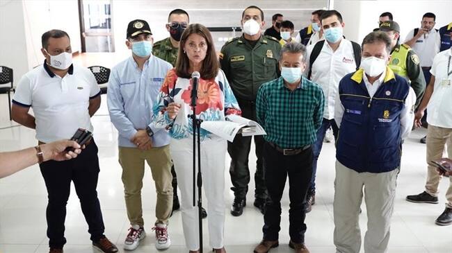 Demoras en la reconstrucción de Mocoa. Foto: Cortesía Vicepresidencia