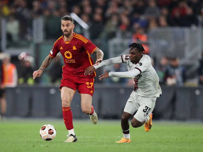 Bayer Leverkusen y AS Roma. (Foto: Paolo Bruno/Getty Images)
