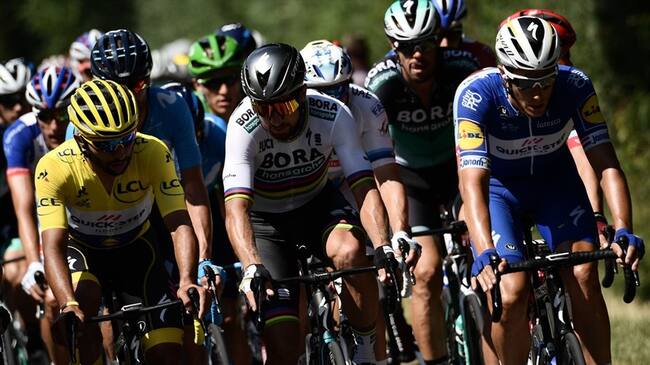 Fernando Gaviria en el Tour de Francia. Foto: Getty Images
