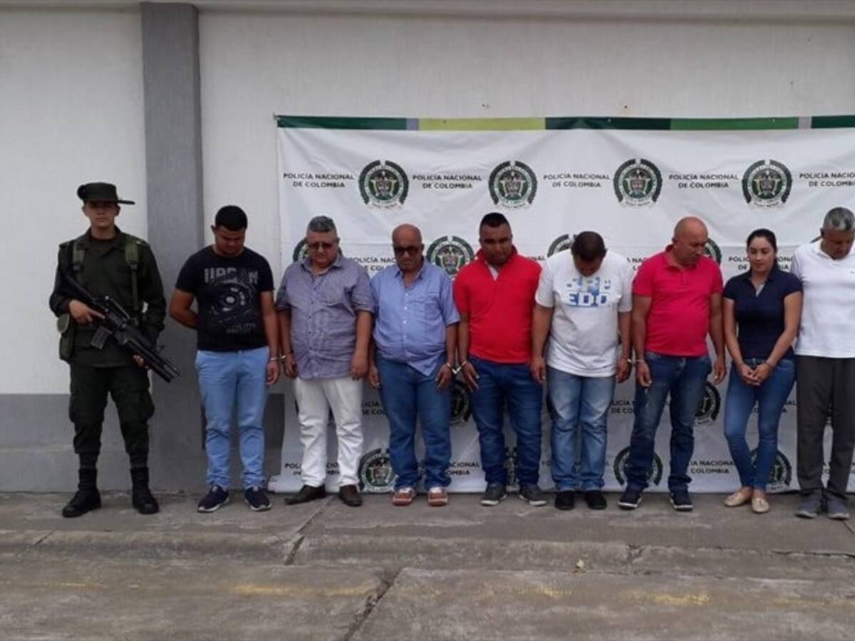 Capturan a 13 integrantes de red narcotraficante liderada por disidente de las Farc