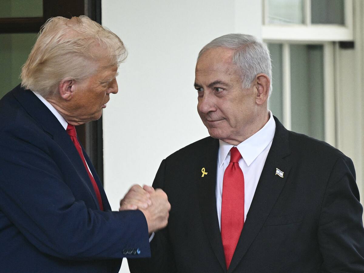 Trump dice que “no tolerará” que siga juicio por corrupción contra Netanyahu