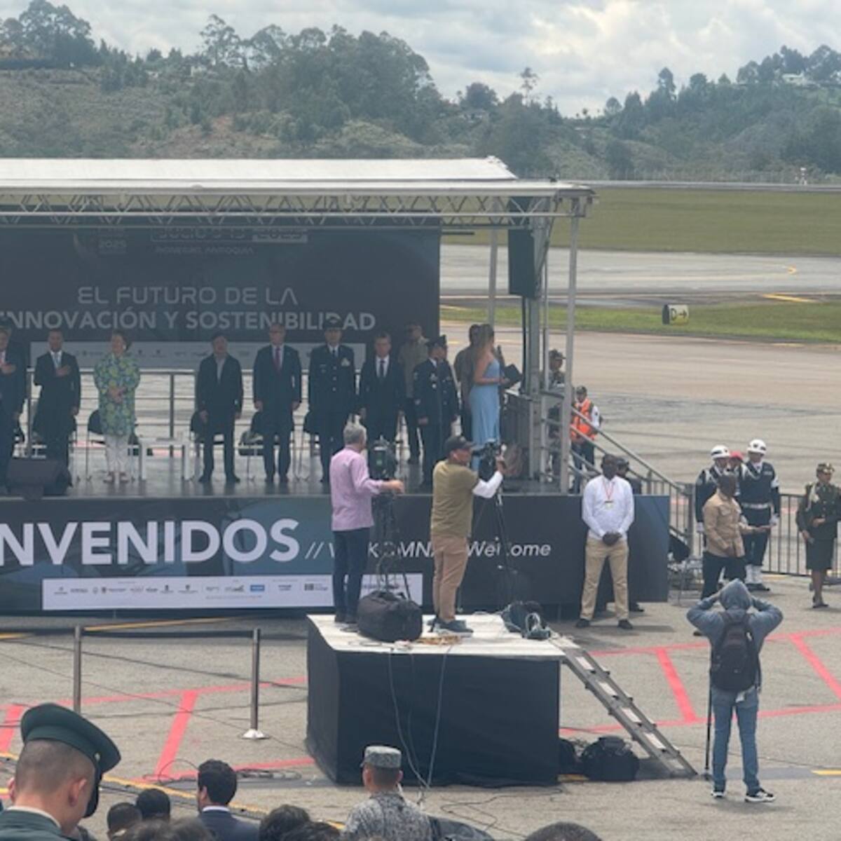 Petro ofreció ayuda a EE.UU. por emergencia climática en Texas durante la F-AIR en Rionegro