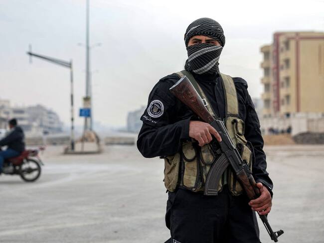 Fuerzas de seguridad sirias. I Foto: OMAR HAJ KADOUR/AFP via Getty Images.