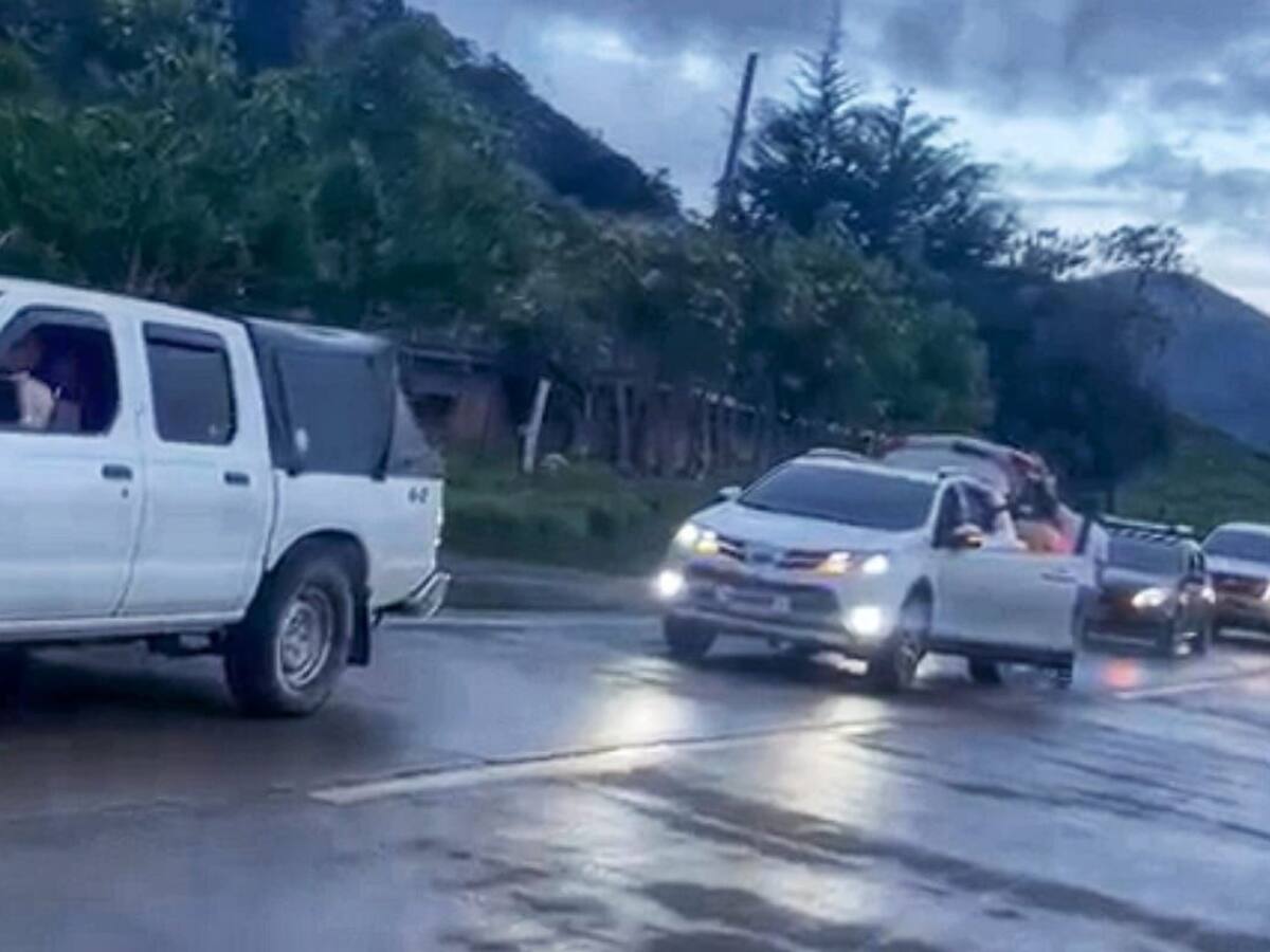 Diputados del Cauca, víctimas de un retén ilegal montado por las disidencias